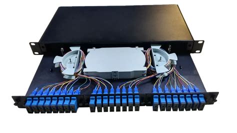 outdoor fiber junction box|rack mount fiber termination box.